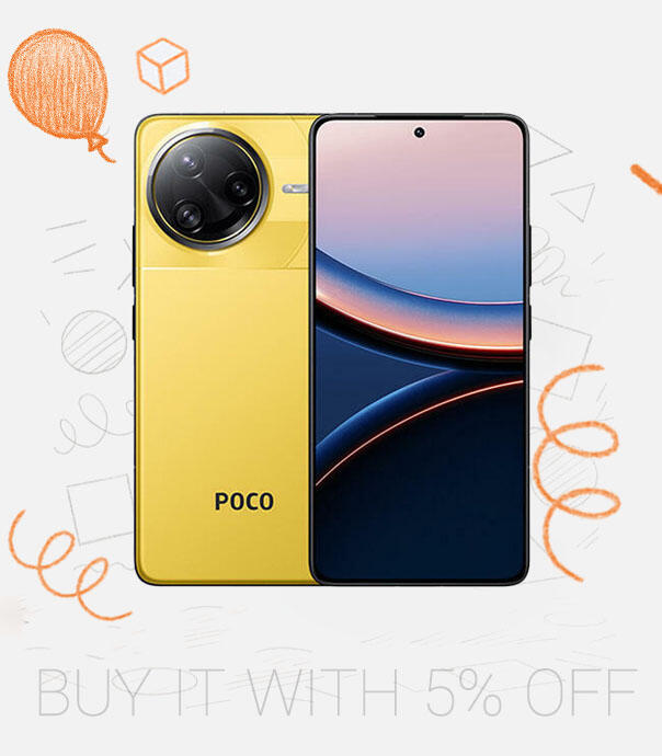 شیائومی Poco F7 Ultra با ظرفیت 512/16 گیگابایت ( نسخه گلوبال ، ارسال فوری)