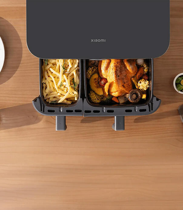 سرخ کن بدون روغن شیائومی مدل Dual Zone Air Fryer 10L