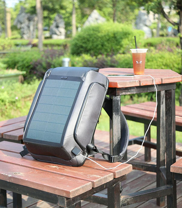 کوله‌پشتی با پنل خورشیدی مدل Kingsons Beam Backpack KS9386