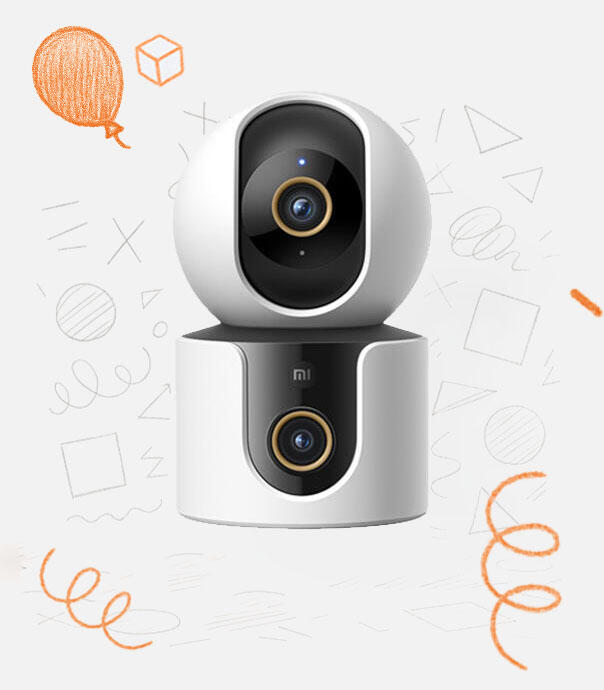 دوربین نظارتی دو لنز شیائومی مدل Smart Camera C500 Dual