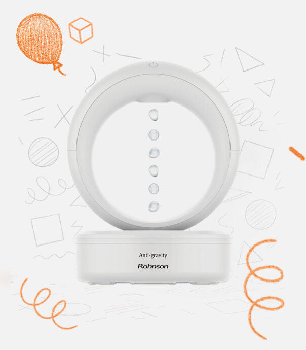 بخور سرد و چراغ ضد جاذبه anti gravity humidifier مدل GH08