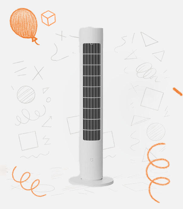 پنکه ایستاده هوشمند شیائومی مدل Mijia Smart DC Inverter Tower Fan 2 - BPTS02DM