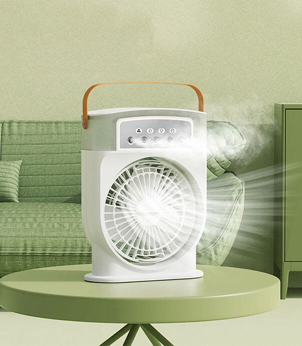 پنکه مه پاش رومیزی شارژی مدل Mini Portable Cooling Fan