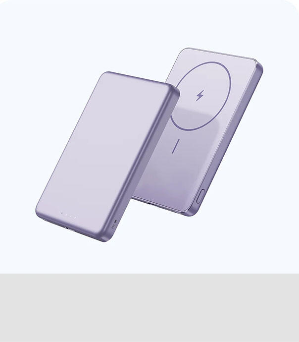 پاوربانک شیائومی مدل Xiaomi Super Slim Magnetic Power Bank با ظرفیت 5000 میلی‌ آمپر ساعت