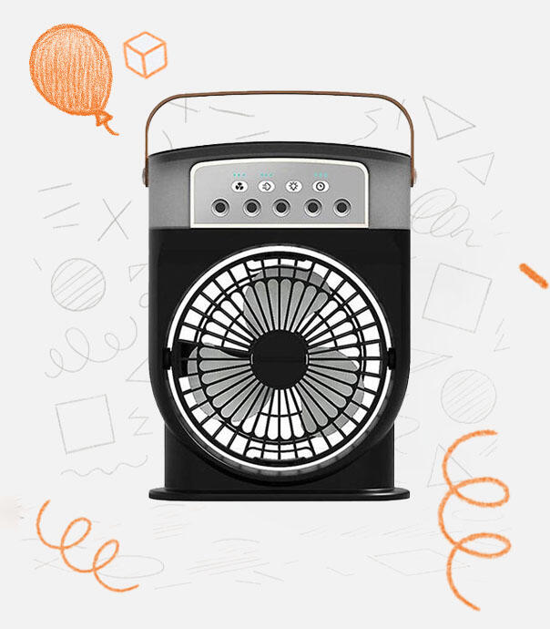 پنکه مه پاش رومیزی شارژی مدل Mini Portable Cooling Fan