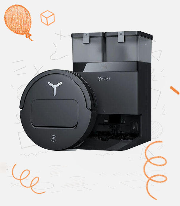 جارو رباتیک اکووکس مدل DEEBOT T50 PRO OMNI