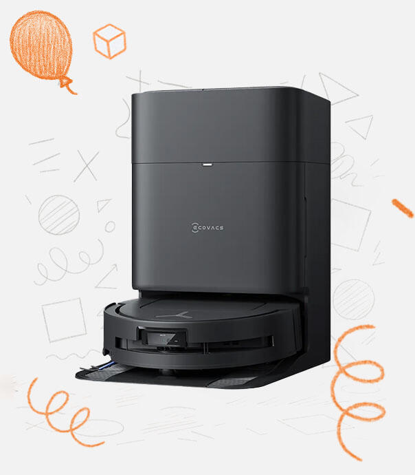 جارو رباتیک شیائومی مدل ECOVACS T80 Omni