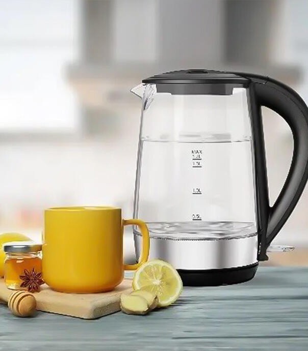 کتری برقی 1.7 لیتری لپرسو مدل LePresso 360 Transparent Quick-Boil Glass LPRGKTBK