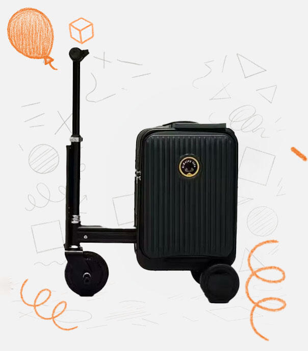 چمدان اسکوتر 20 اینچی شیائومی مدل Smart 20-inch Electric Cycling Suitcase (نسخه دسته ثابت)