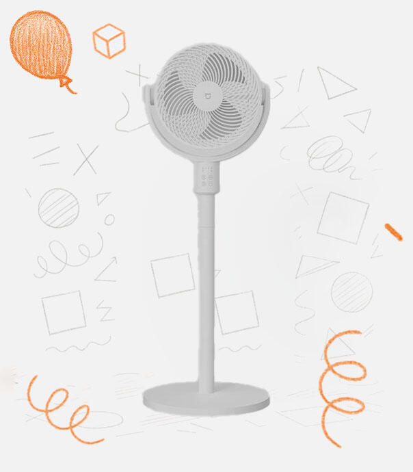 پنکه ایستاده و رومیزی هوشمند شیائومی مدل Mijia Circulation Fan BPLDS08DM