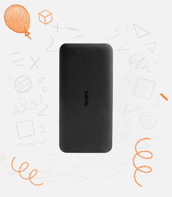 پاور بانک شیائومی Redmi ظرفیت 20000 میلی آمپر ساعت