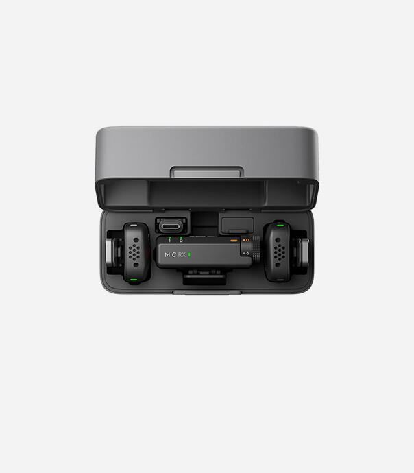میکروفن یقه‌ای DJI Mic Mini دو کاربره