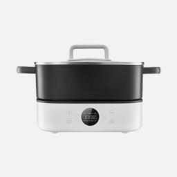 قابلمه چندکاره 6 لیتری شیائومی مدل Xiaomi Multifunctional Hot Pot Cooker 6L MEH01
