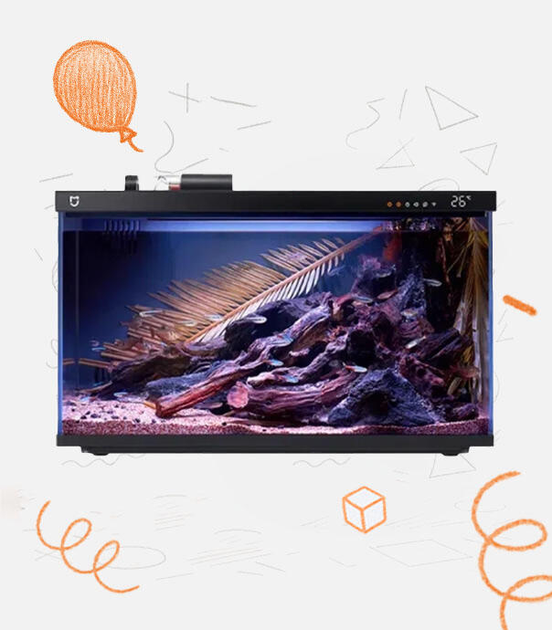 آکواریوم هوشمند شیائومی مدل Mijia Smart Fish Tank MYG100