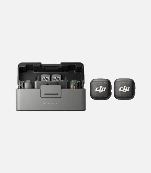 میکروفون بی‌سیم دوکاربره دی جی آی مدل DJI Mic 3 2-Person Compact Wireless Microphone