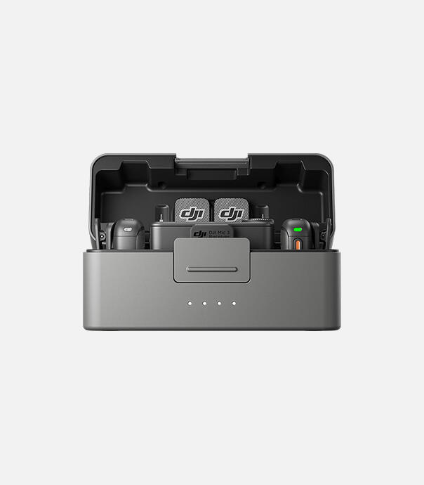 میکروفون بی‌سیم دوکاربره دی جی آی مدل DJI Mic 3 2-Person Compact Wireless Microphone