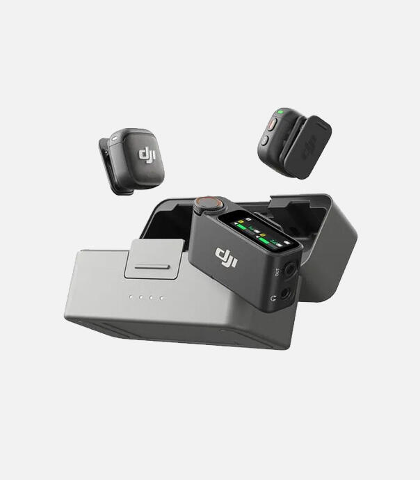 میکروفون بی‌سیم دوکاربره دی جی آی مدل DJI Mic 3 2-Person Compact Wireless Microphone