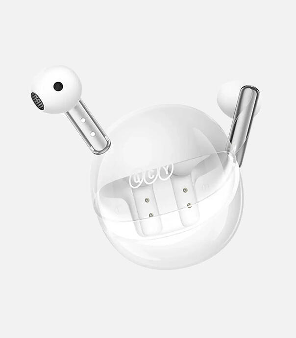 هندزفری بلوتوثی شیائومی مدل QCY T32 AilyBuds Clear