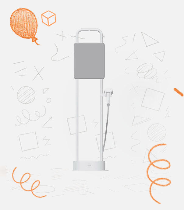 اتو بخار شیائومی به همراه میز عمودی مدل Xiaomi Standing Garment Steamer (ZQGTJ02KL)