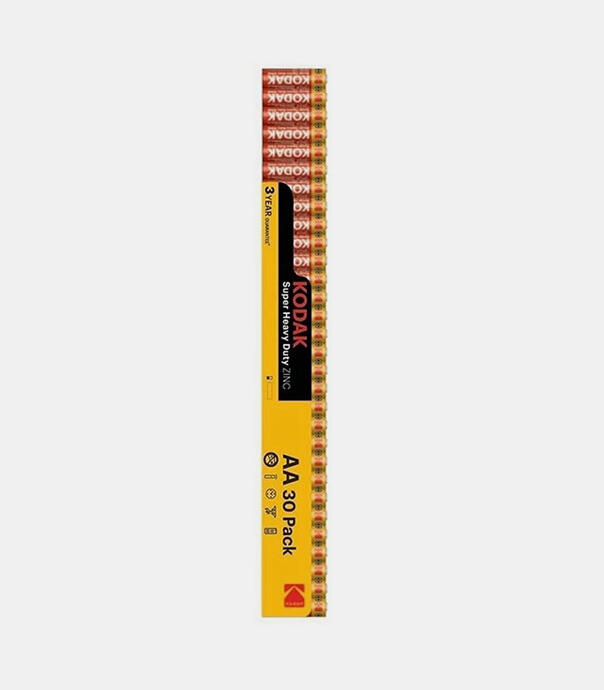 باتری قلمی کداک پک 30 عددی AA مدل Super Heavy Duty