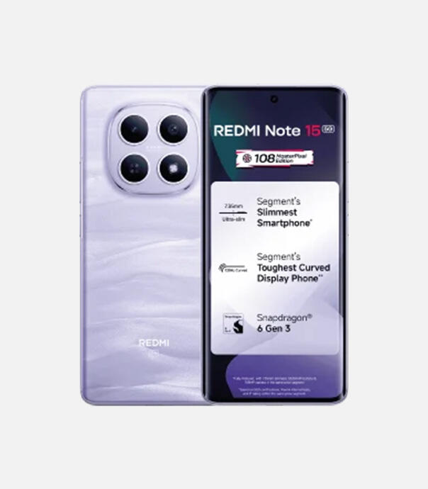 گوشی شیائومی مدل Redmi Note 15 5G با ظرفیت 128/6 گیگابایت (گلوبال)