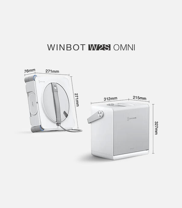 ربات شیشه شوی شیائومی مدل ECOVACS WINBOT W2S OMNI