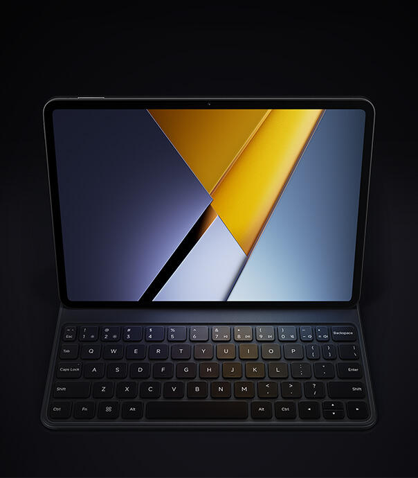 کاور محافظ و کیبورد تبلت شیائومی مدل Poco Pad X1