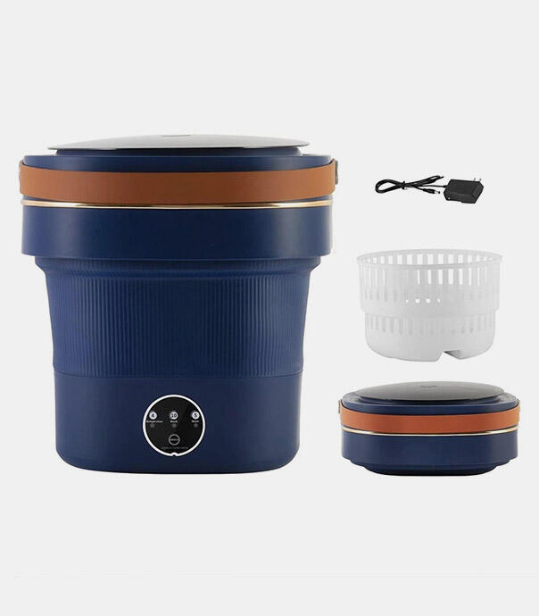 ماشین لباسشویی مینی تاشو 9 لیتری گرین Green Foldable Mini Washing Machine 9L
