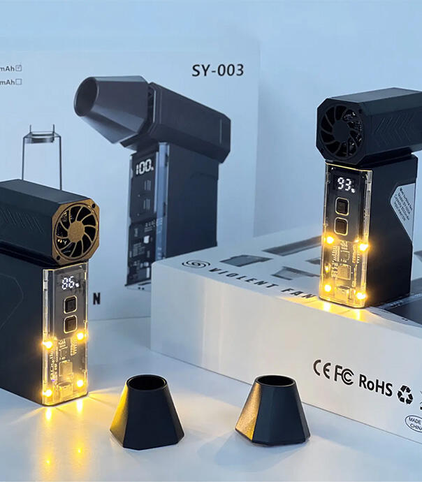 جت فن و جارو شارژی مدل SY-003