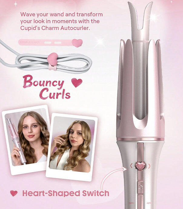 فر کننده مو شیگلم مدل Cupids Charm One-Touch-19MM