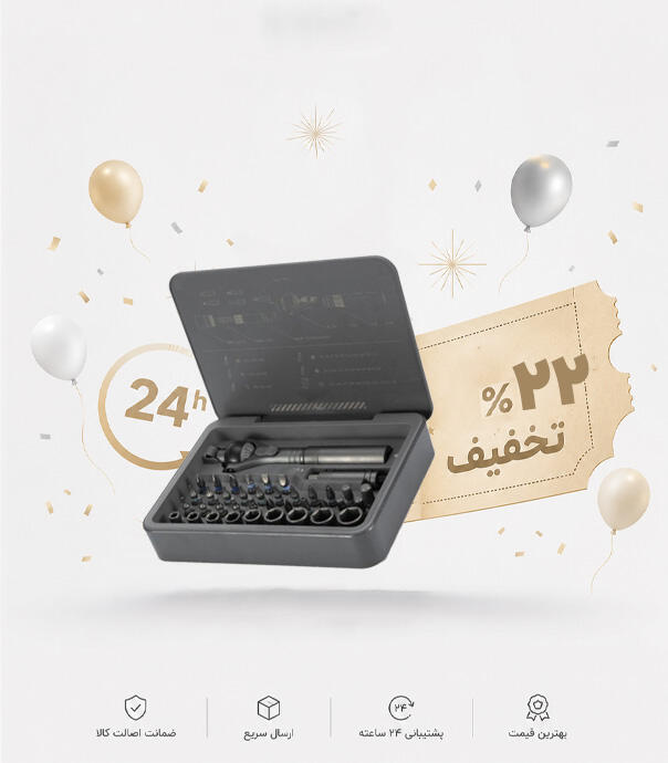 ست آچار بوکس و پیچ گوشتی شیائومی مدل Duka Rs2 New