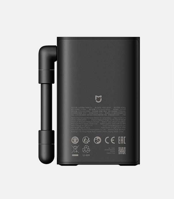 پمپ باد قابل حمل شیائومی مدل Mijia Portable Air Compressor MJBXCQBQW