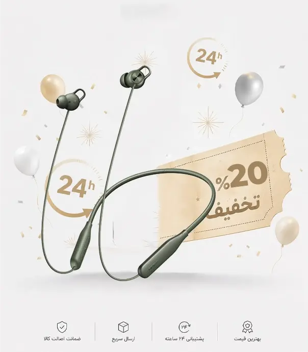 هندزفری بلوتوثی دورگردنی اوپو مدل Enco M32