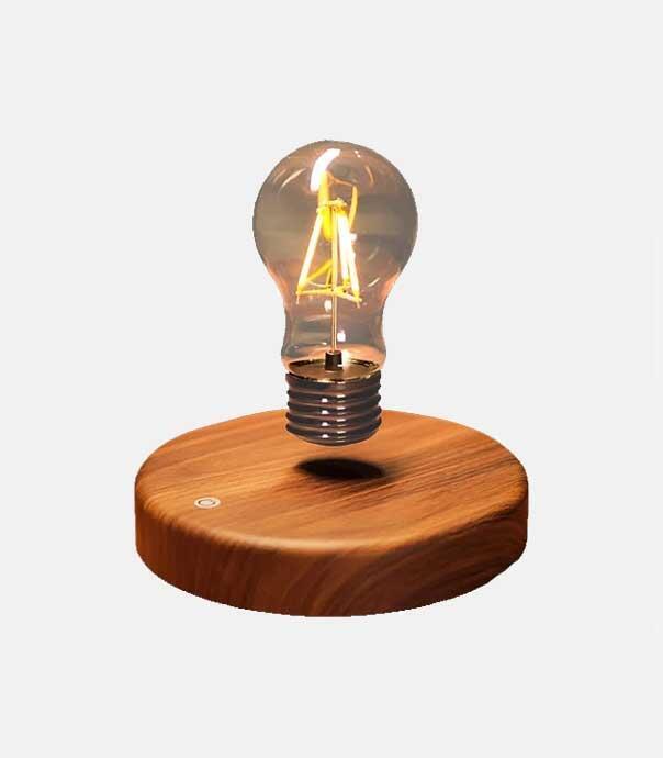لامپ معلق مغناطیسی طرح قلب Levitating Lamp Bulb