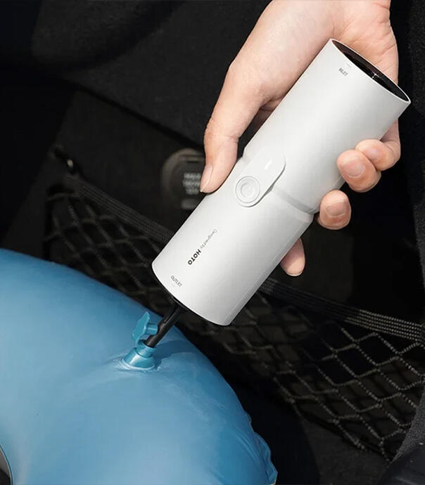 جارو و دمنده شارژی شیائومی مدل HOTO 4-in-1 Portable Mini Cordless Air Duster & Vacuum QWCXA001