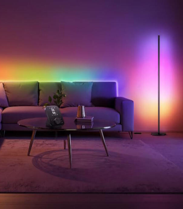 چراغ هوشمند گووی مدل RGBICWW Floor Lamp 2 H607C