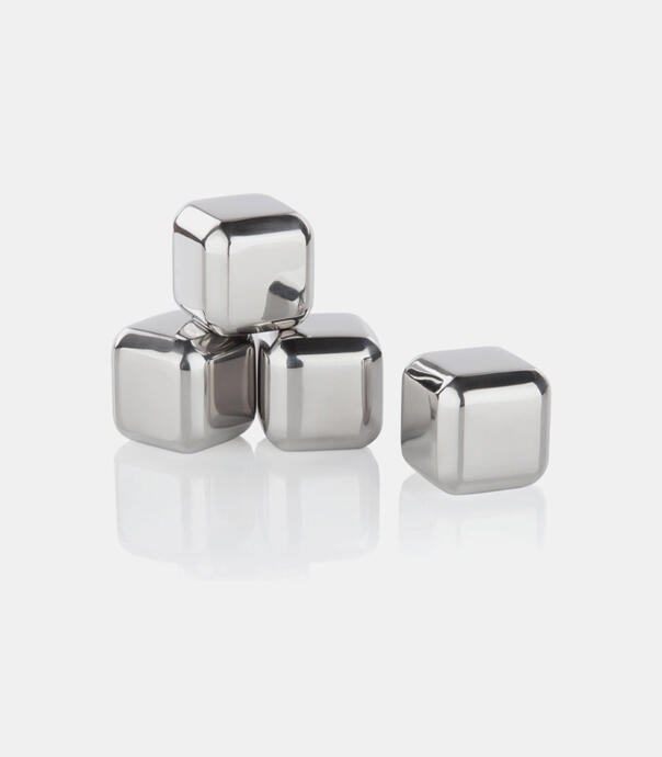 قالب یخ استیل Cooling Cubes (پک ۴ عددی)