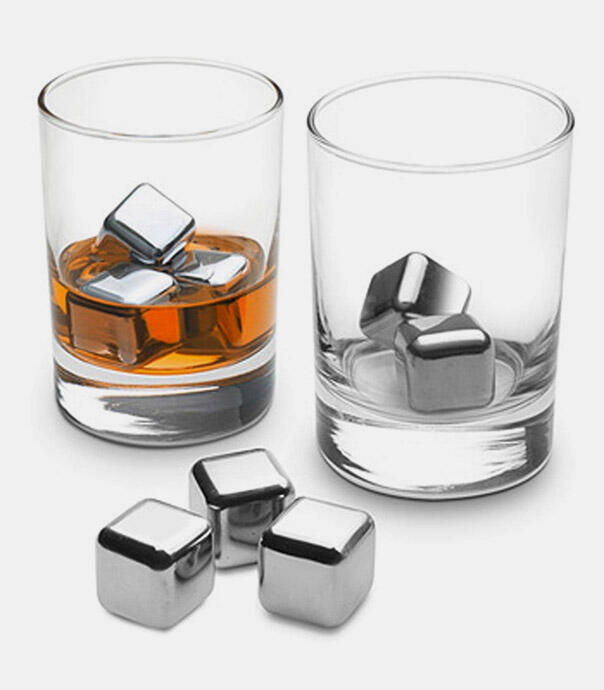 قالب یخ استیل Cooling Cubes (پک ۴ عددی)