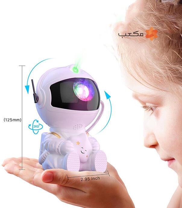 چراغ خواب پروژکتور کهکشانی مدل Astronaut Galaxy Projector