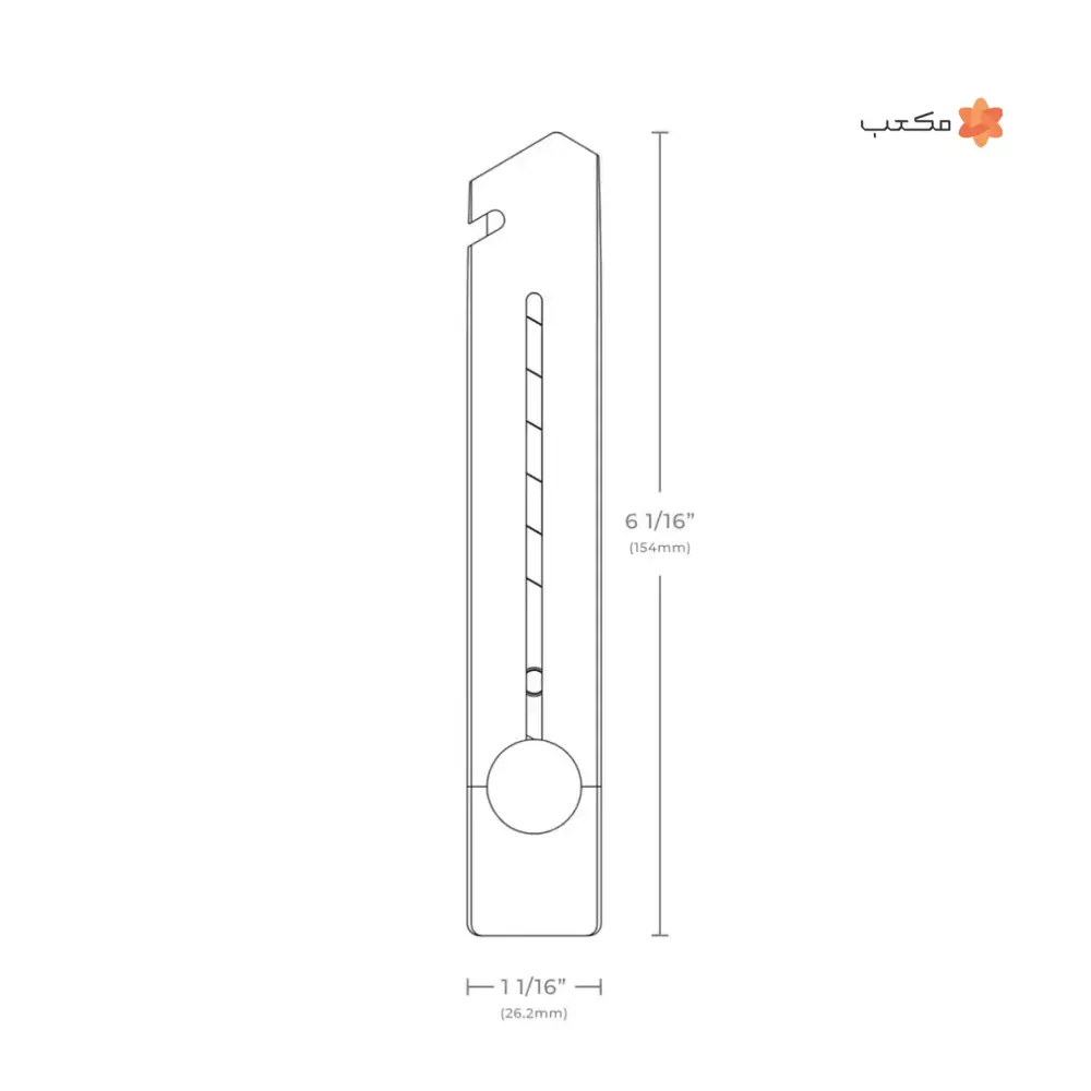 کاتر شیائومی HOTO BOX CUTTER 5PCS