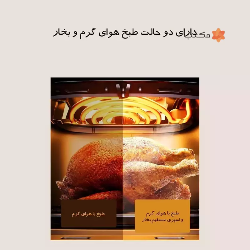 هواپز بدون روغن وبخارپز شیائومی Silencare SC-K509