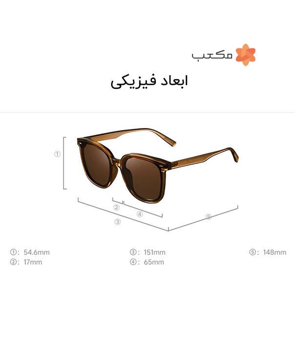 عینک آفتابی پلاریزه شیائومی مدل Mijia Square Frame Polarized Sunglasses