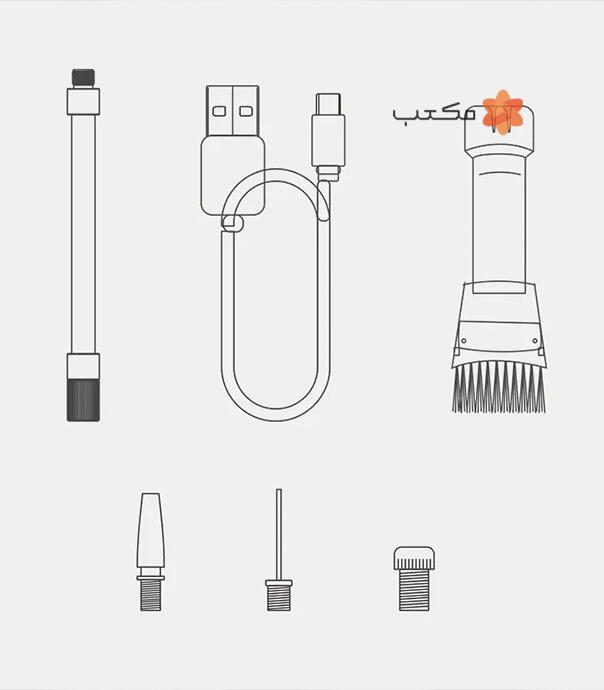 جارو شارژی و پمپ باد شیائومی مدل Lydsto HD-SCCCQ02
