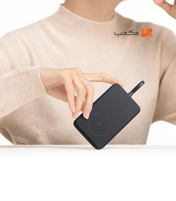 پاوربانک مغناطیسی 33 وات شیائومی مدل WPB1007MI با ظرفیت 10000 میلی آمپر ساعت
