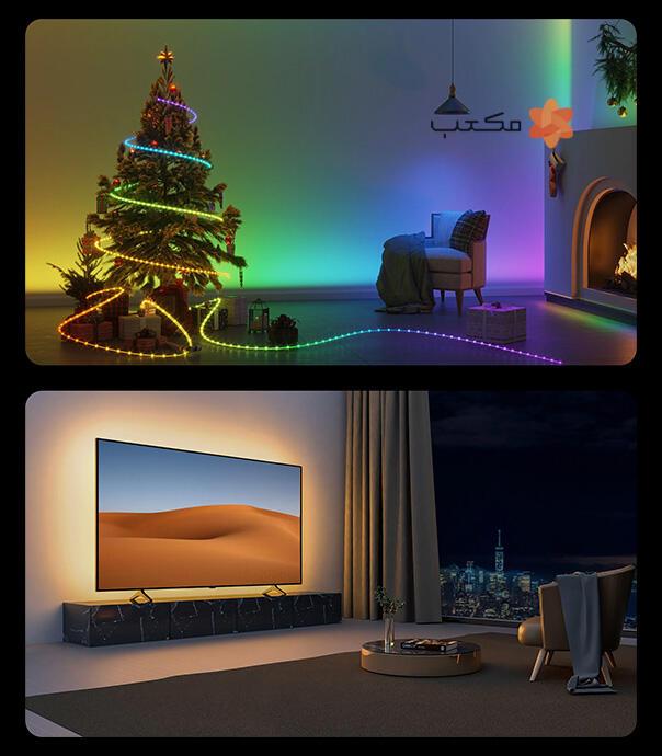 چراغ ریسه‌ای هوشمند شیائومی مدل Xiaomi Smart Lightstrip MJDD01YL
