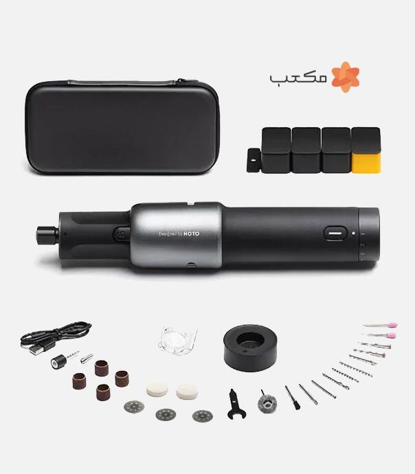 کیت ابزار چند منظوره دستی شیائومی مدل HOTO 35 In 1 Cordless Rotary Tool Kit QWLDM001