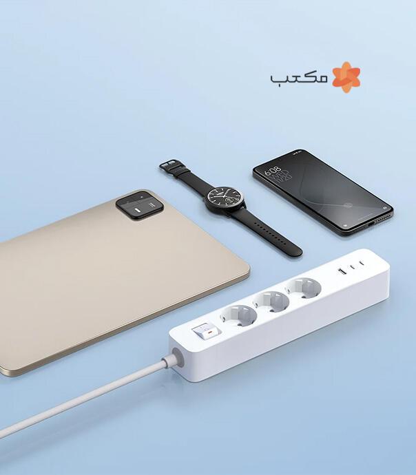 چندراهی برق شیائومی مدل Xiaomi 20W Power Strip XMCXB01EU