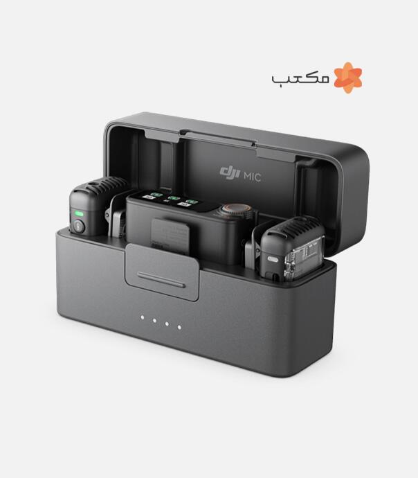 میکروفون بی سیم دی جی آی DJI Mic 2 - 2 Person (2 گیرنده + 1 گیرنده + کیف شارژ)