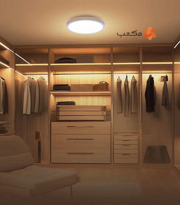 چراغ سقفی هوشمند شیائومی مدل Xiaomi Smart Ceiling Light D20 با قطر 20 سانتی‌متر