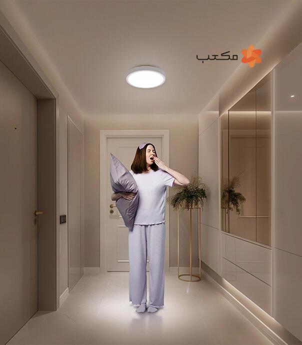 چراغ سقفی هوشمند شیائومی مدل Xiaomi Smart Ceiling Light D20 با قطر 20 سانتی‌متر